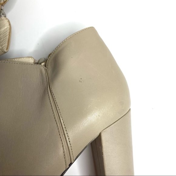 Innovare | Leather Tan Heeled Booties - Picture 4 of 9